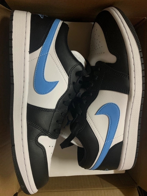 XH Air Jordan 1 Low University Blue review 