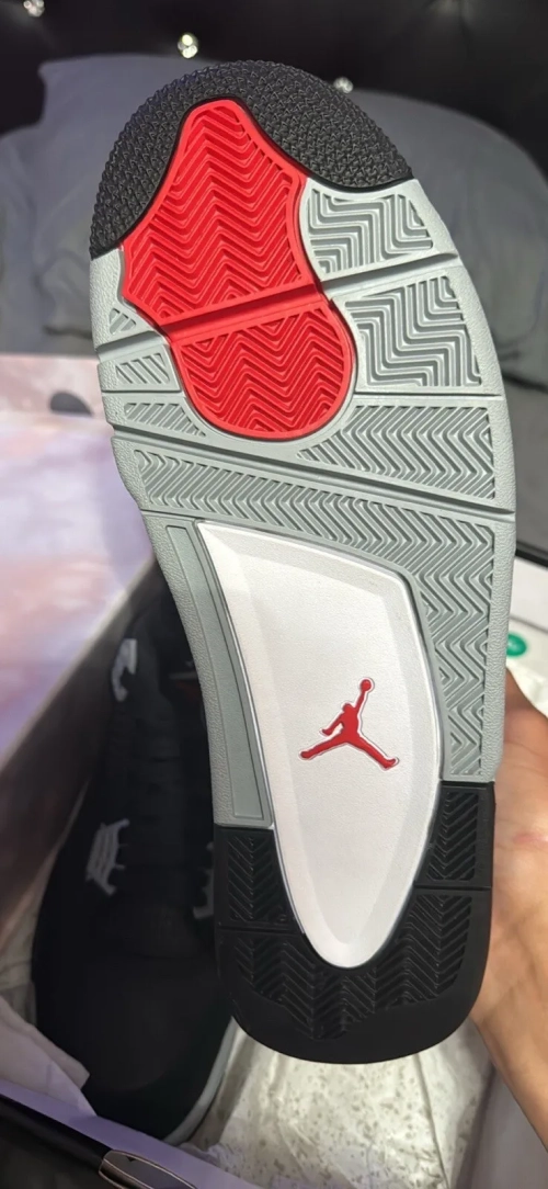 XP Batch  Air Jordan 4 Retro Black Canvas review 