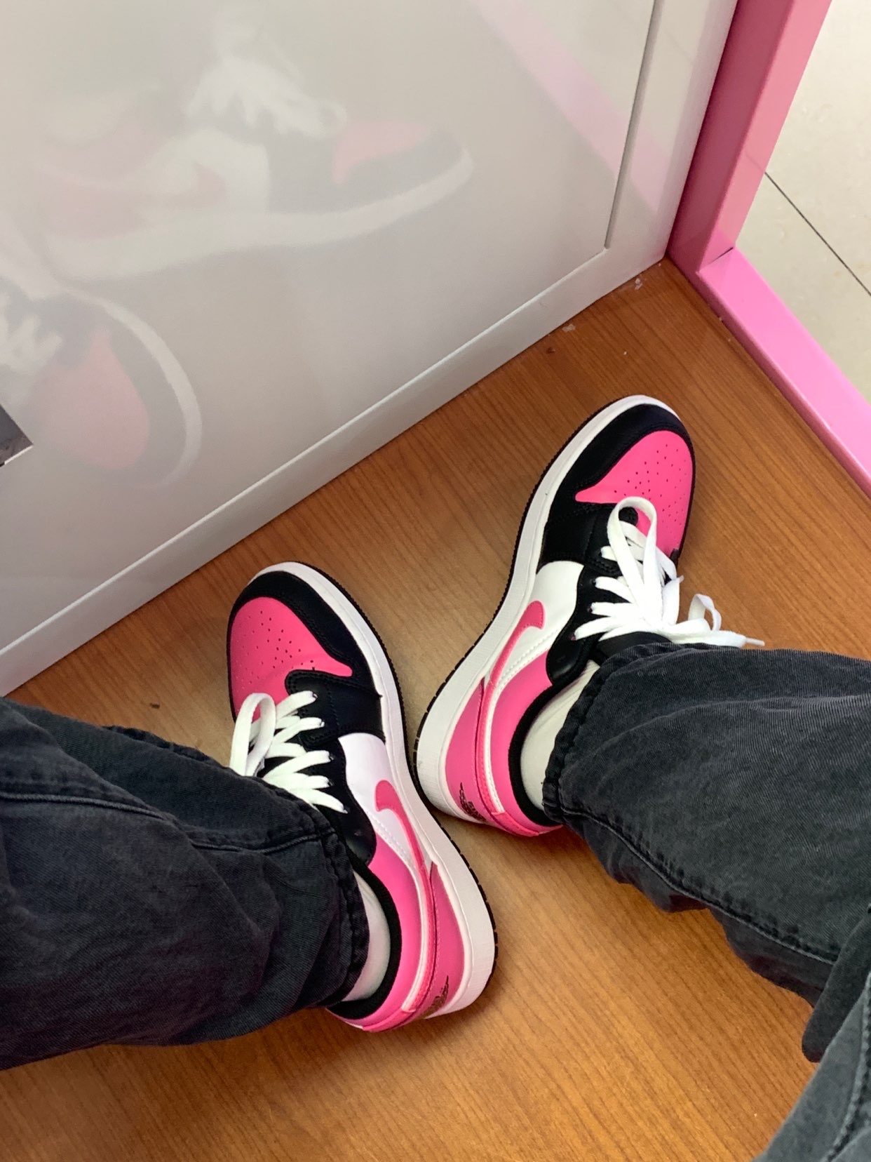 XH Air Jordan 1 Low(GS) Pinksicle review Ava