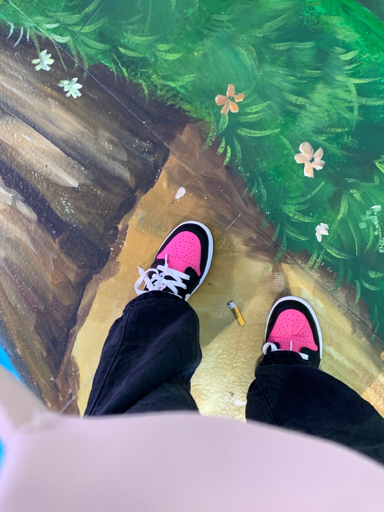 XH Air Jordan 1 Low(GS) Pinksicle review Olivia