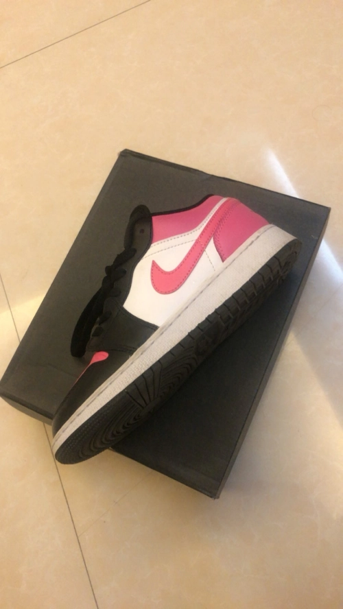 XH Air Jordan 1 Low(GS) Pinksicle review 