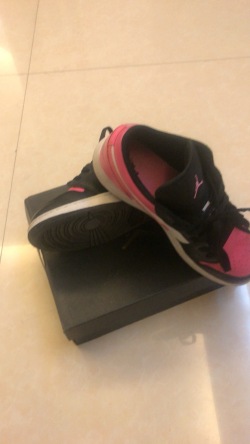 XH Air Jordan 1 Low(GS) Pinksicle review Mason 02