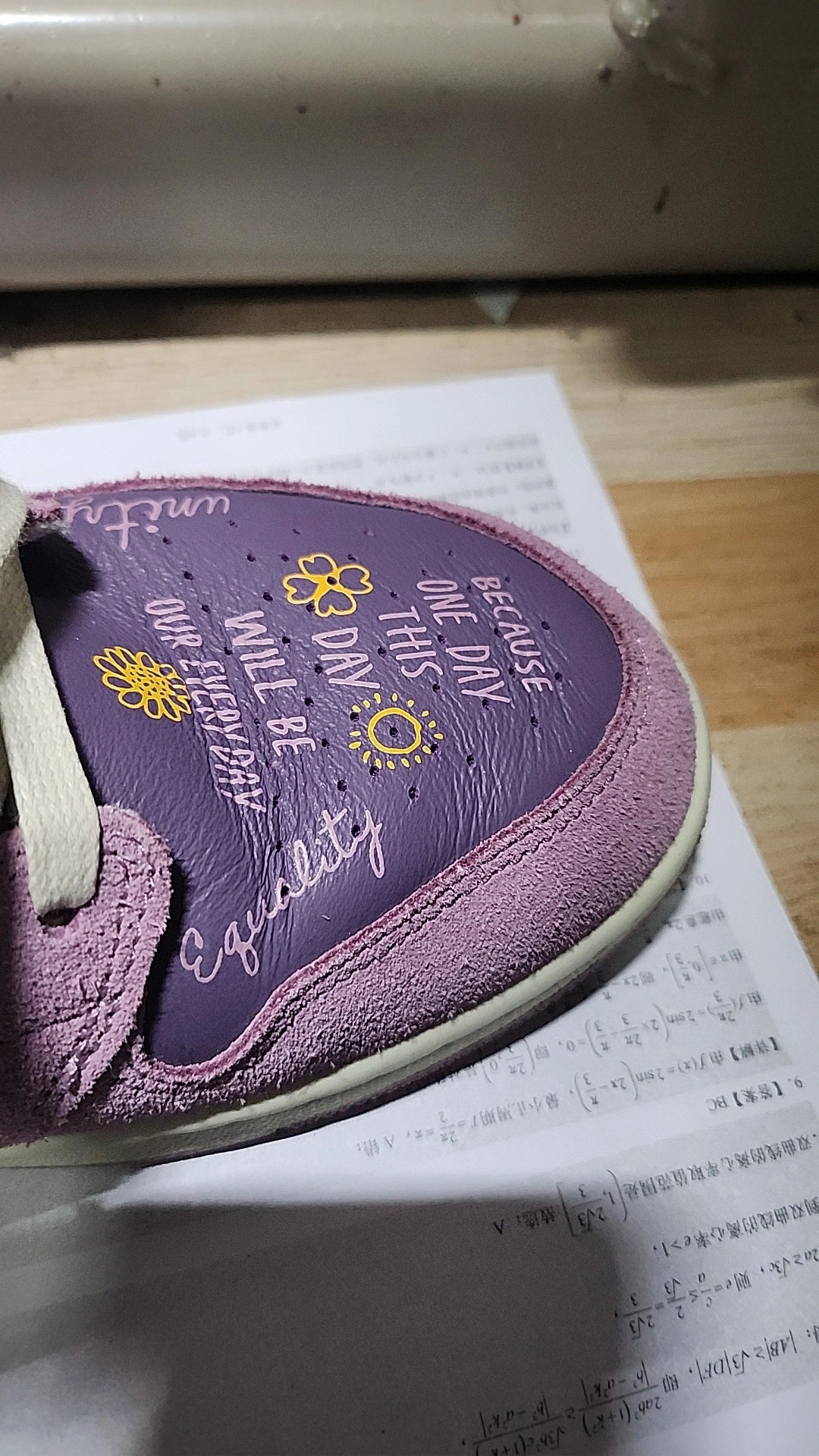 XH Air Jordan 1 Low “International Women's Day”Retro purple review Lucas 02