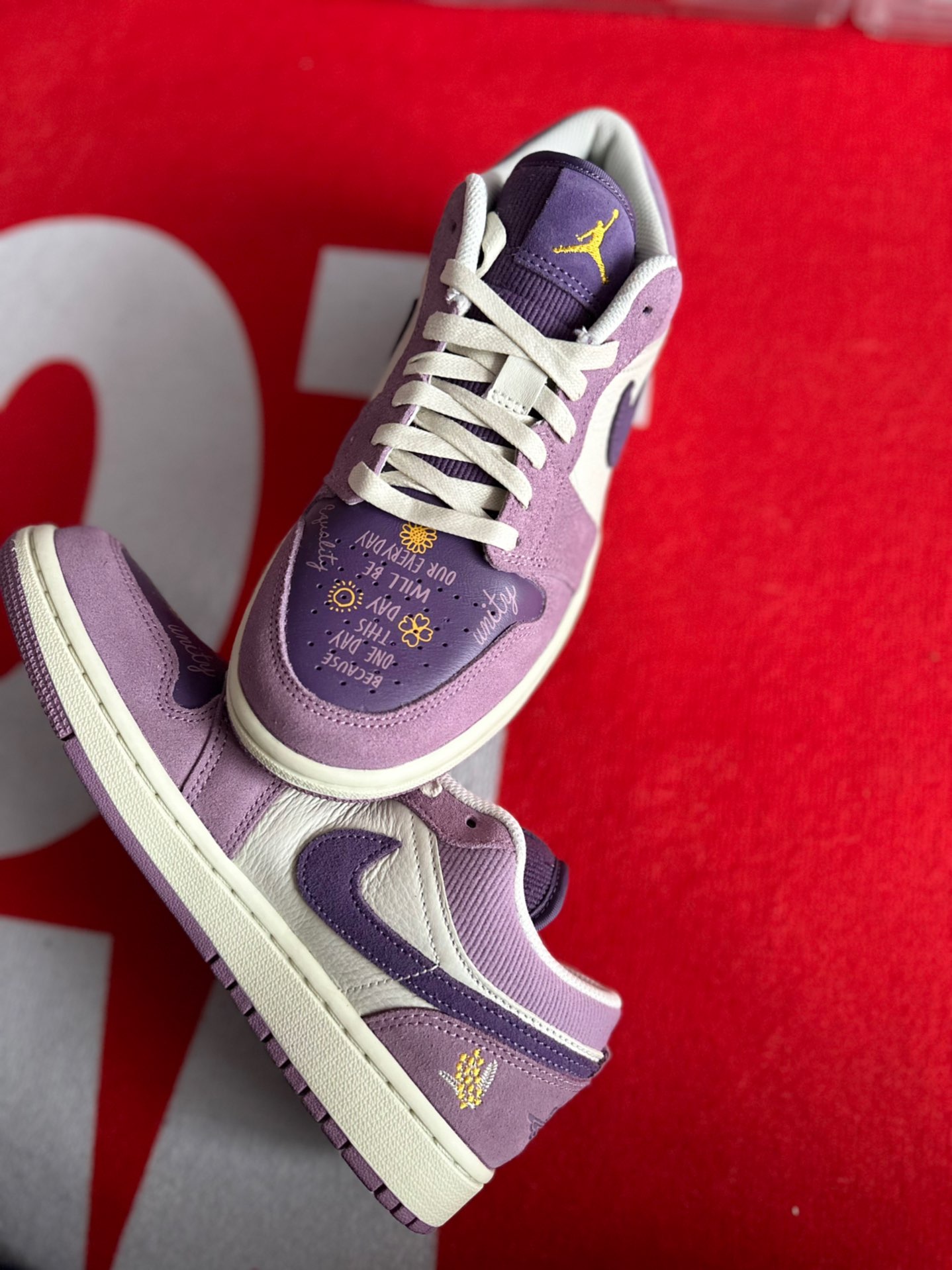 XH Air Jordan 1 Low “International Women's Day”Retro purple review Liam 02