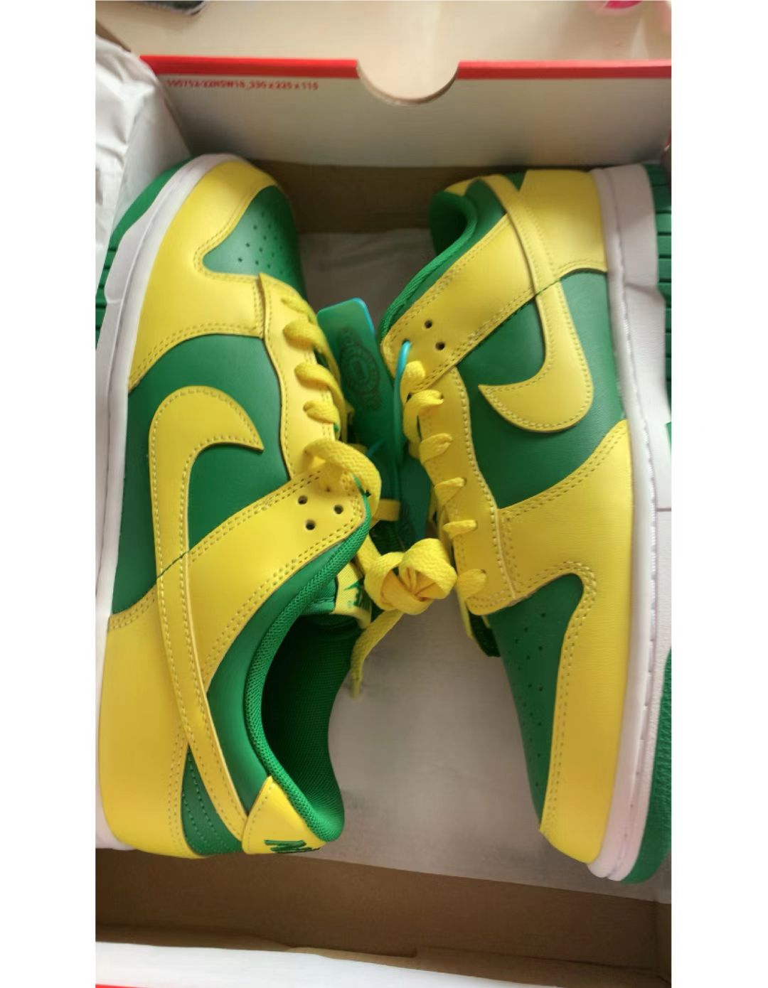 GB Nike Dunk Low “Brazil” review Adrien