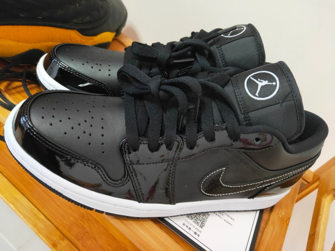 XH Air Jordan aj1 Low Vintage Black And White review Max 02