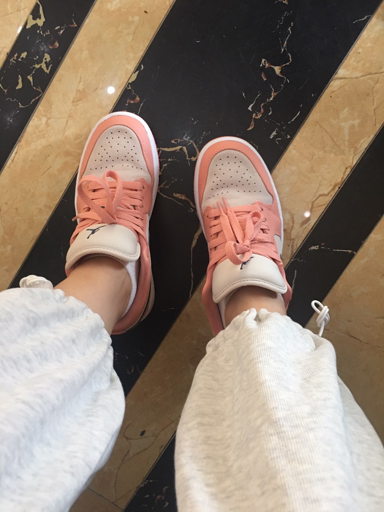 XH Air Jordan 1 Low Pink Blue review Liam 01