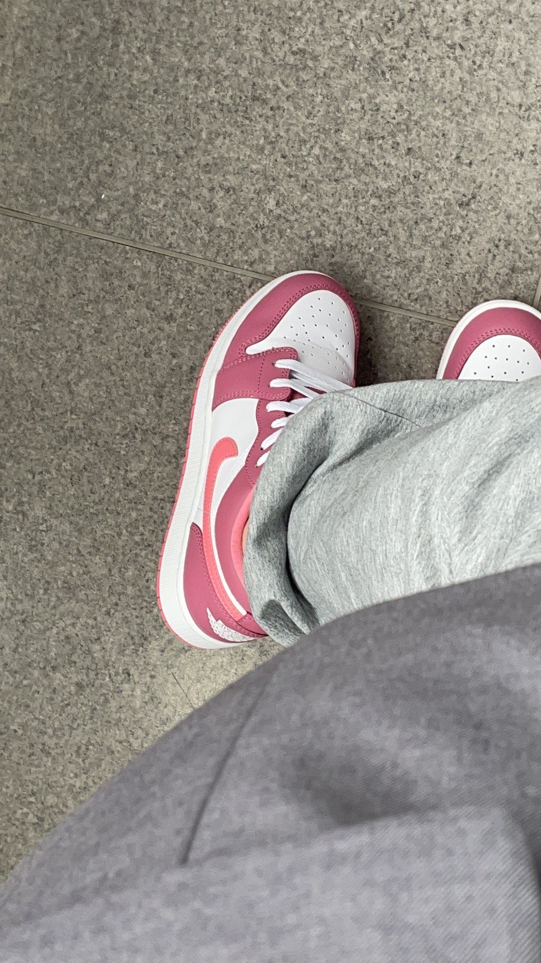 XH Air Jordan 1 Low Pink White review James 03