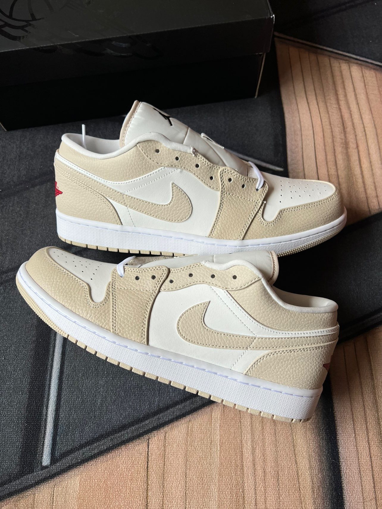 XH Air Jordan 1 Low Yellow Canvas review Avery 02