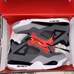 XP Batch  Air Jordan 4 Red Glow Infrared review Mike 01