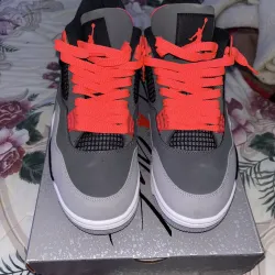 XP Batch  Air Jordan 4 Red Glow Infrared review Mike 02
