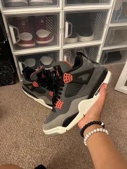 XP Batch  Air Jordan 4 Red Glow Infrared review Jacky AS 01
