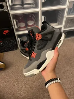 XP Batch  Air Jordan 4 Red Glow Infrared review Jacky AS 02