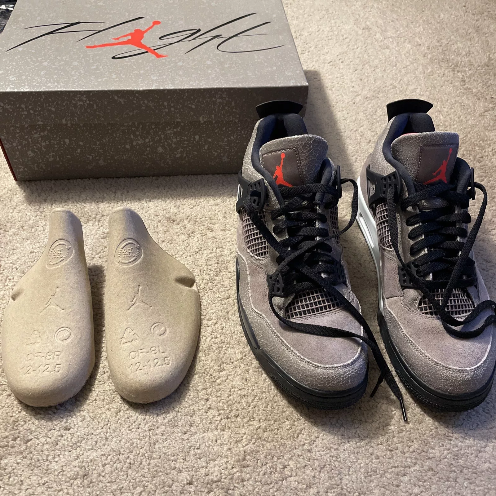 XP Batch  Air Jordan 4 Retro "Taupe Haze" review Amy Q 01