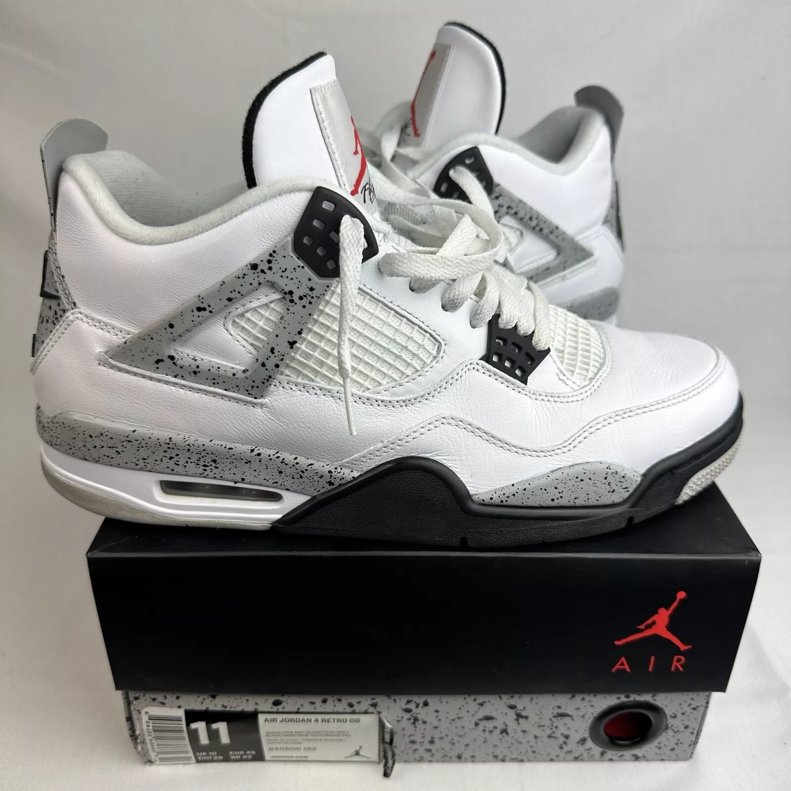 XP Batch  Air Jordan 4 Retro White Cement review NAP Davis 01