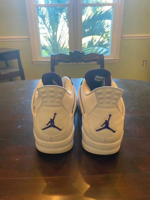 XP Batch  Air Jordan 4 Retro Purple Metallic review 