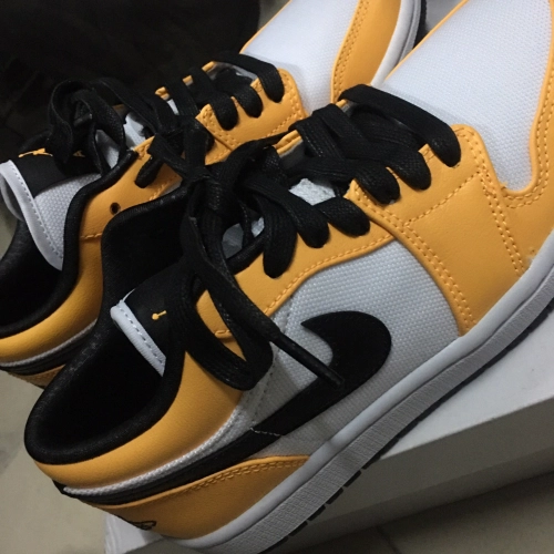 XH Air Jordan 1 Low Laser Orange review 
