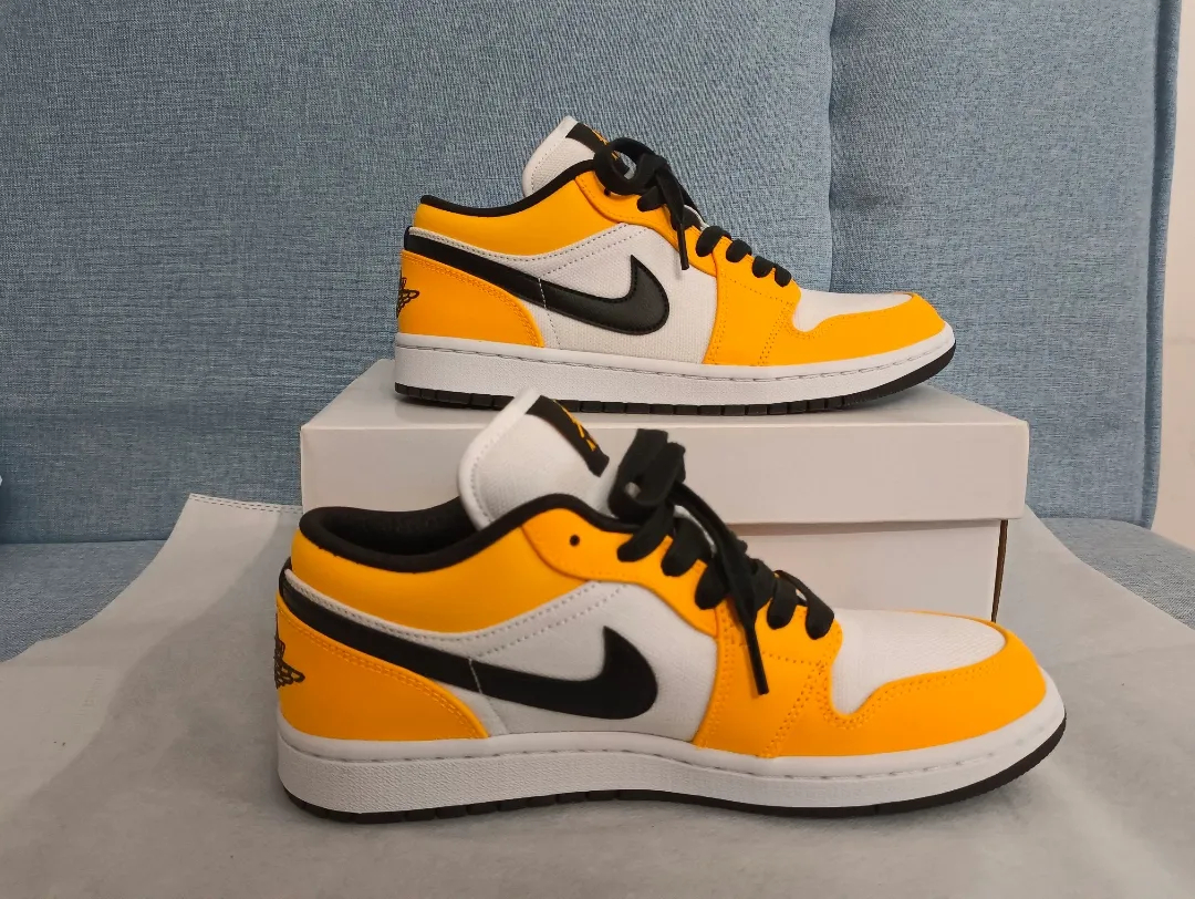 XH Air Jordan 1 Low Laser Orange review Penelope 03