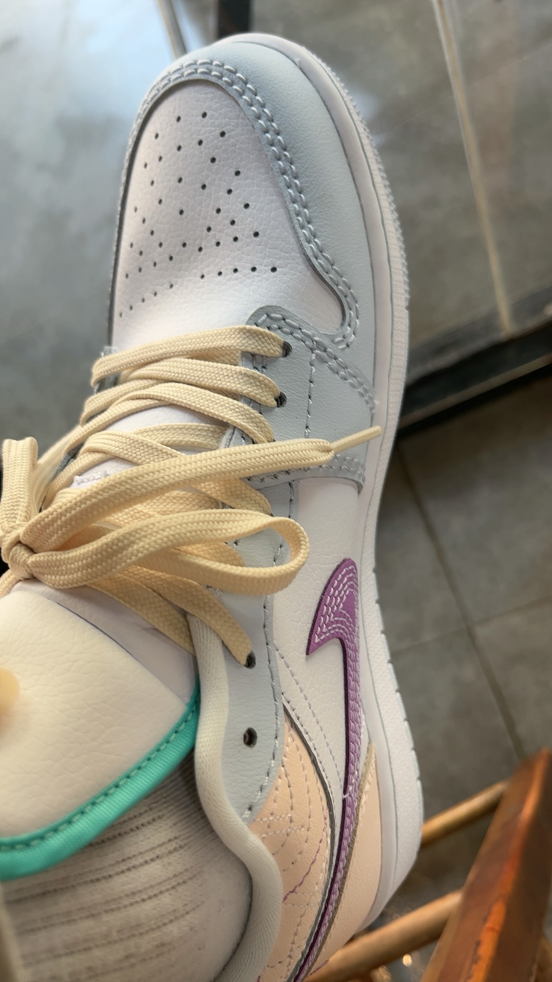 XH Air Jordan 1 Low Sashiko Multi-Color review Aaron 02