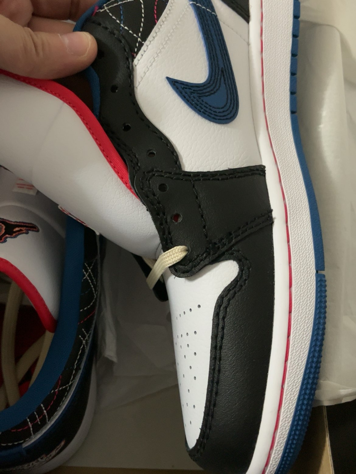 XH Air Jordan 1 Low SE "Black/Industrial Blue" review Ben 02