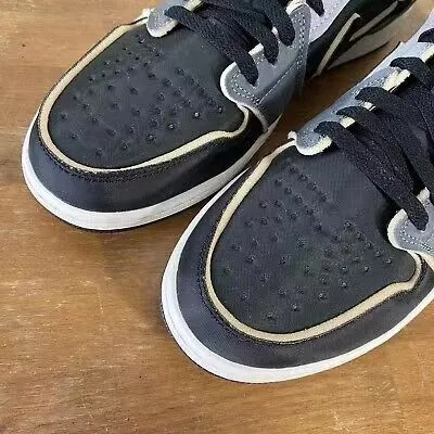 XH Air Jordan 1 Low Black Grey review 