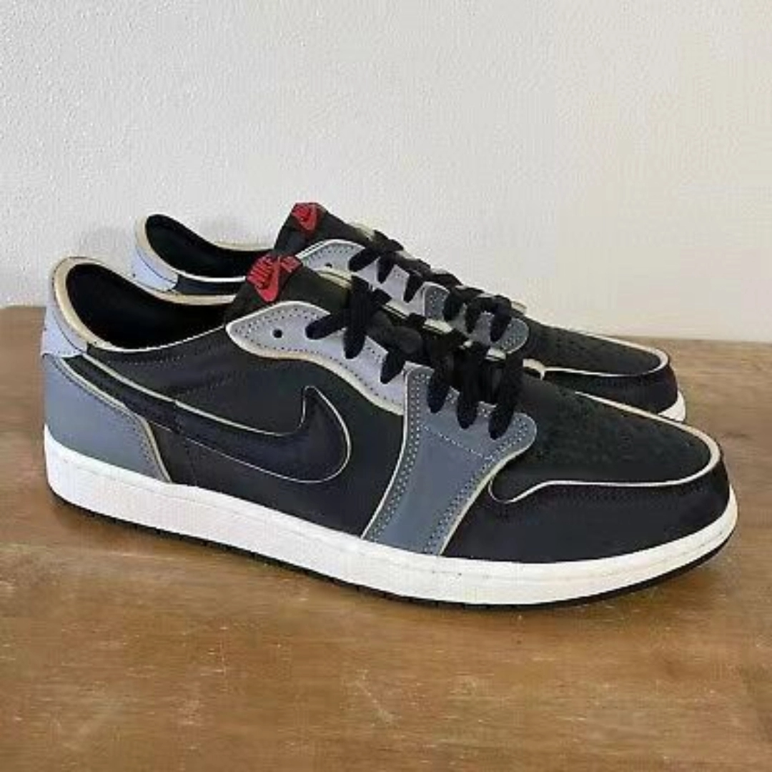 XH Air Jordan 1 Low Black Grey review Elijah 04