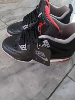 PB Batch Air Jordan 4 Retro Bred review Yurizan