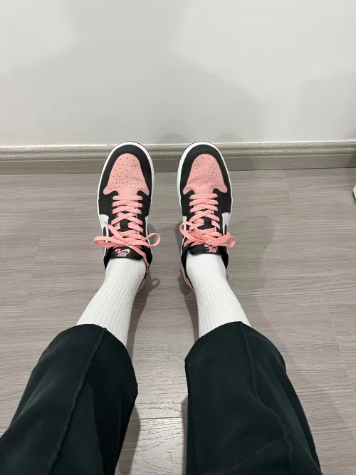 XH Air Jordan 1 Low Bleached Coral review 