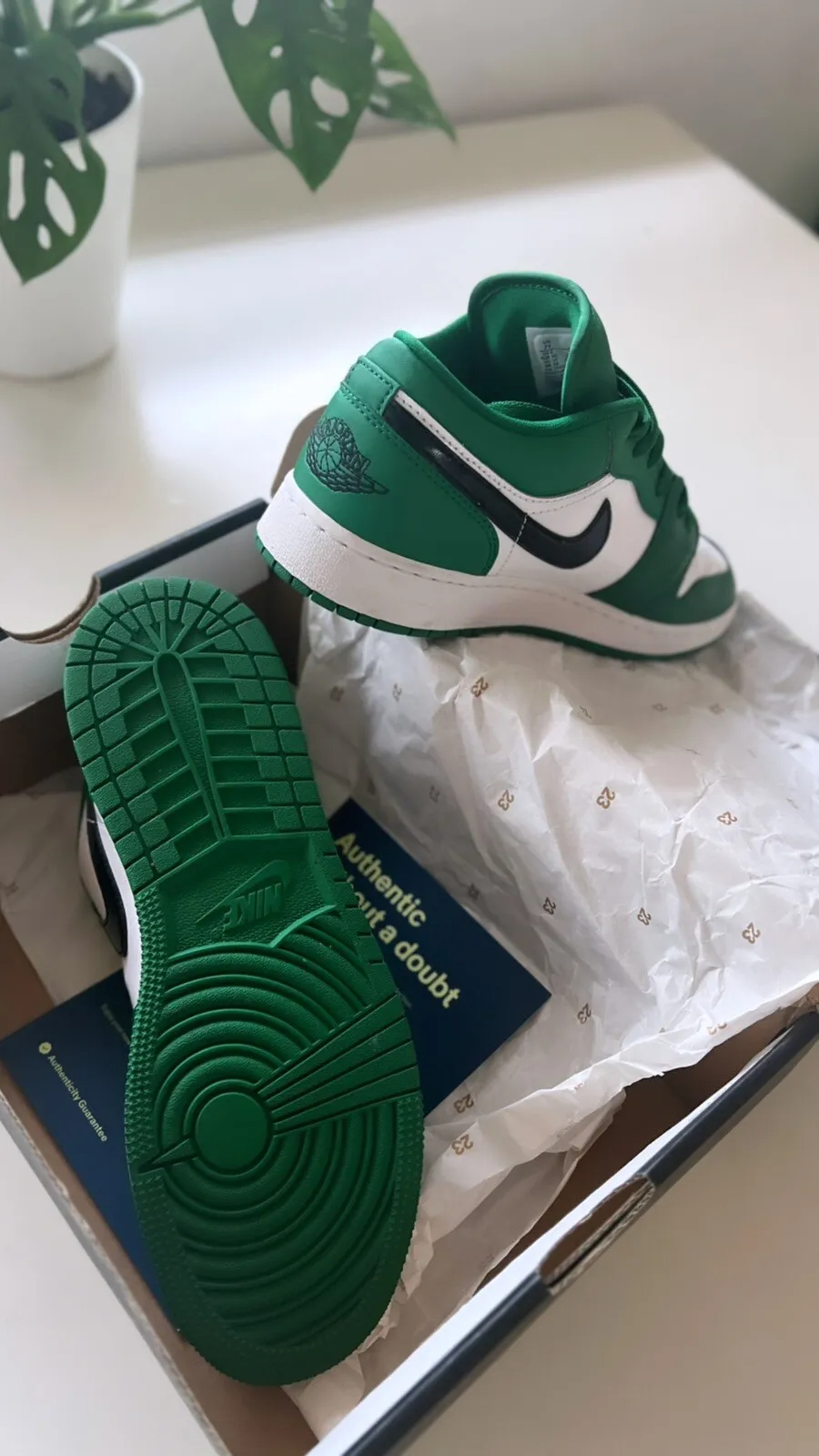 XH Air Jordan 1 Low Pine Green review Isabella 01