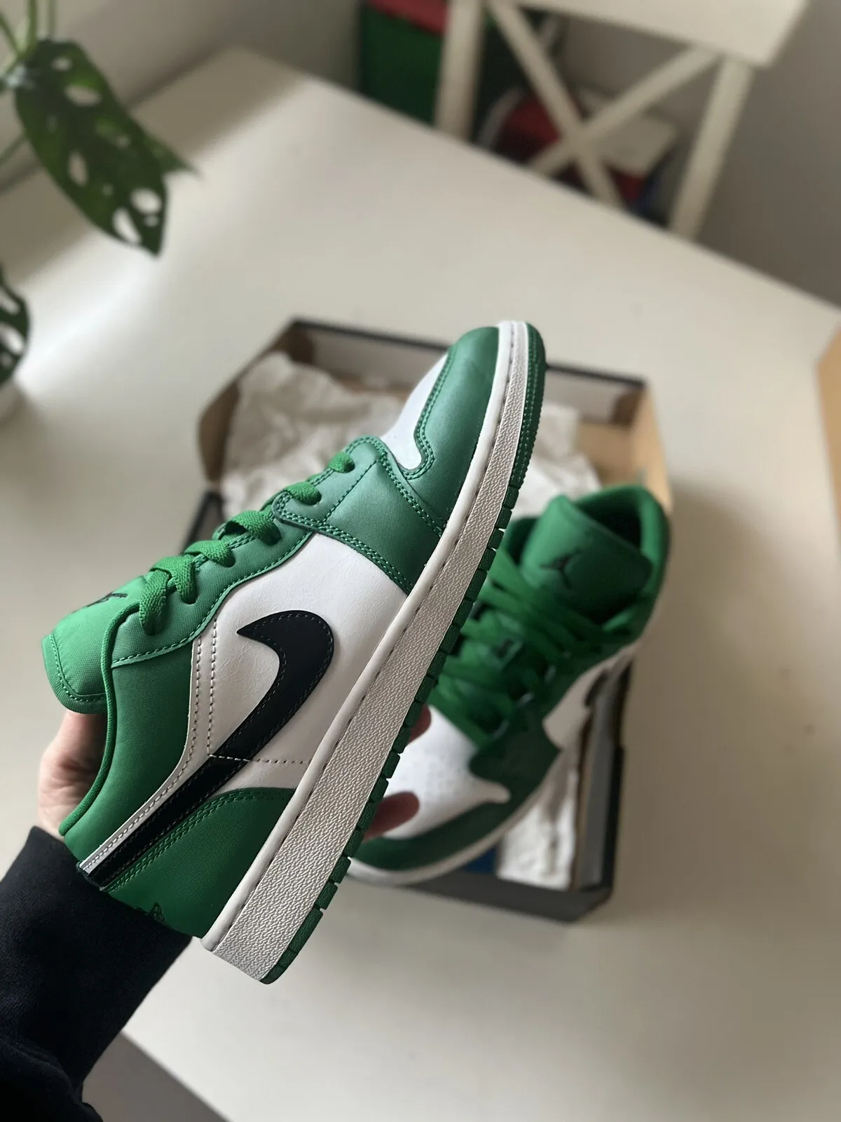 XH Air Jordan 1 Low Pine Green review Isabella 02
