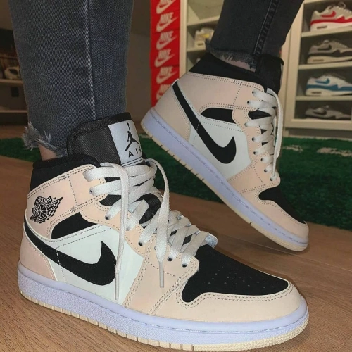 MID Air Jordan 1 Mid Barely Orange review 