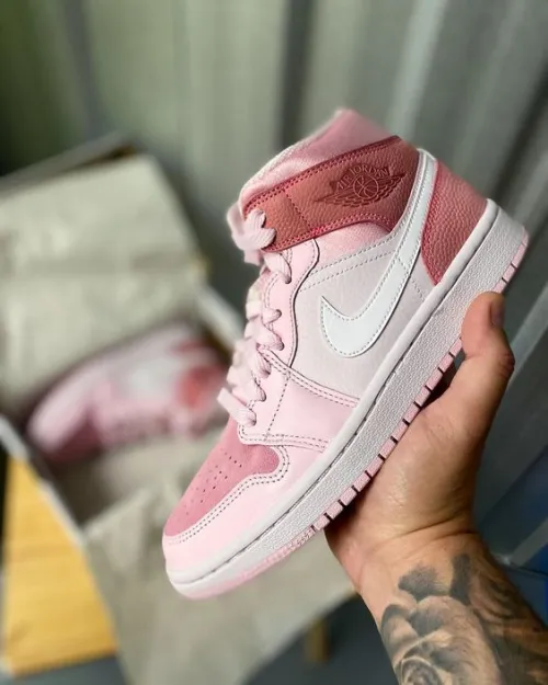 MID Air Jordan 1 Mid Digital Pink review 