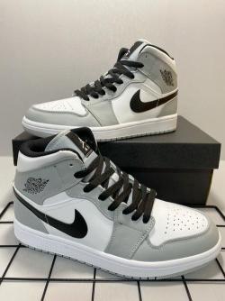 MID Air Jordan 1 Mid Light Smoke Grey 554724-092 review Kelly