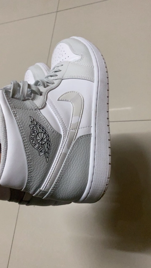MID Air Jordan 1 Mid Grey Camo review 