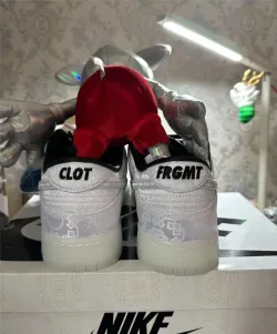 CLOT x fragment x Nike Dunk Low Joint Names of Three review Andrea H 01