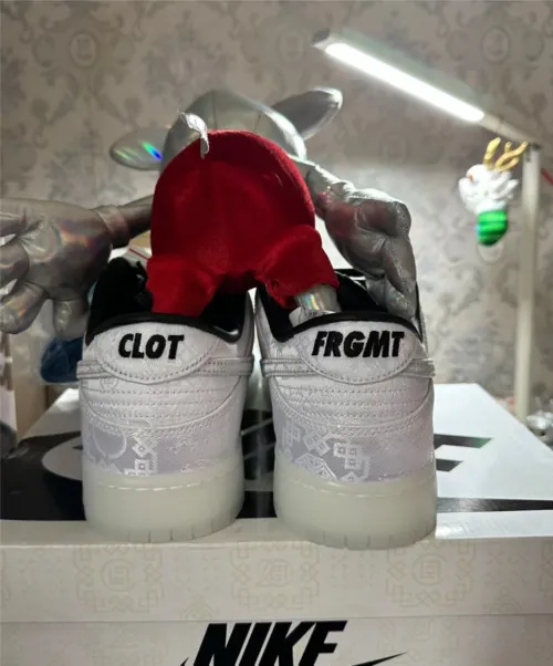 CLOT x fragment x Nike Dunk Low Joint Names of Three review 