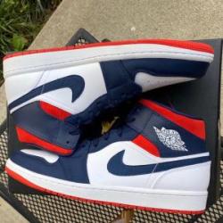 MID Air Jordan 1 Mid SE USA review Angie