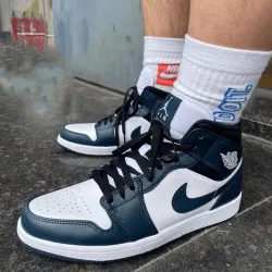 MID Air Jordan 1 Mid Dark Teal review Allan