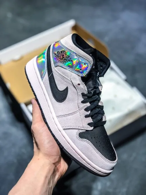 MID Air Jordan 1 Mid Iridescent review 