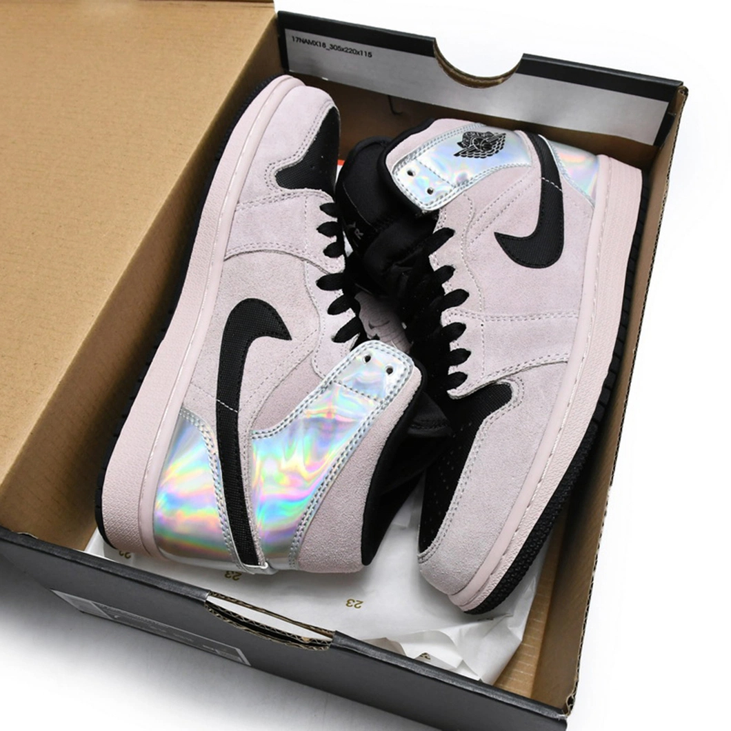 MID Air Jordan 1 Mid Iridescent review Iris