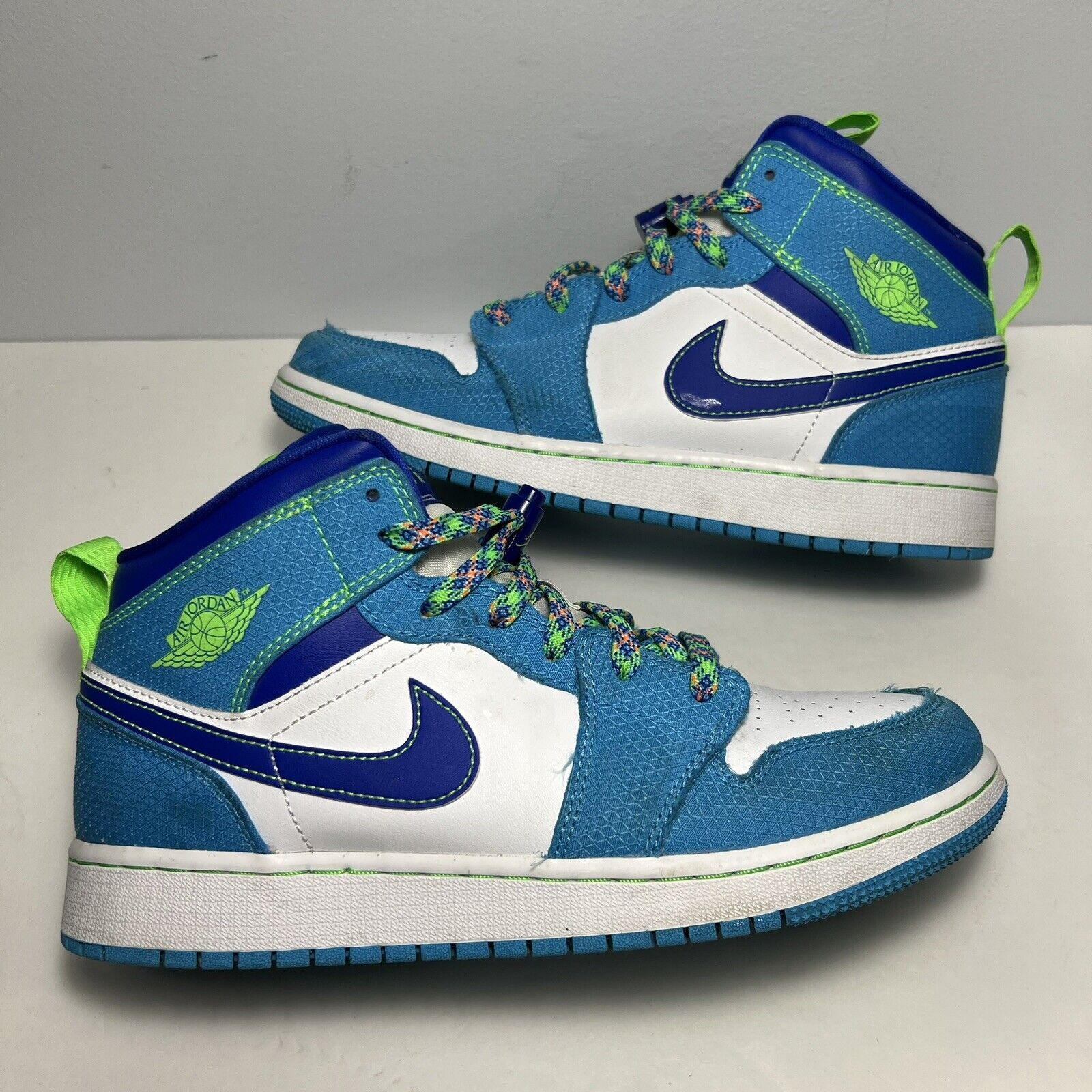 MID Air Jordan 1 Mid SE (GS) Sprite review Ronald