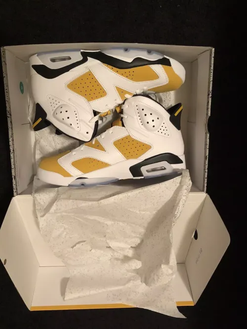 Q4 Air jordan6 “Yellow Ochre” review 