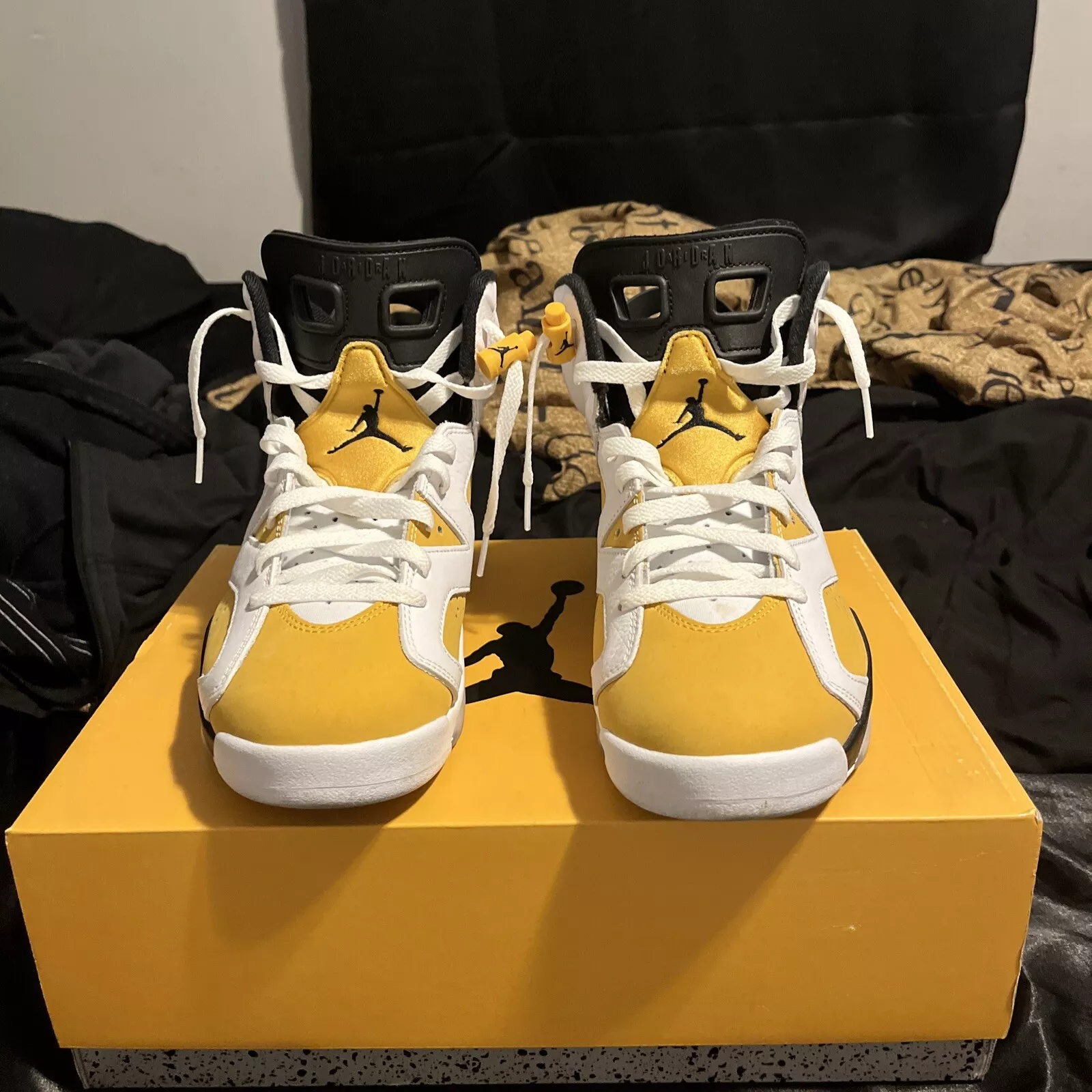 Q4 Air jordan6 “Yellow Ochre” review 0