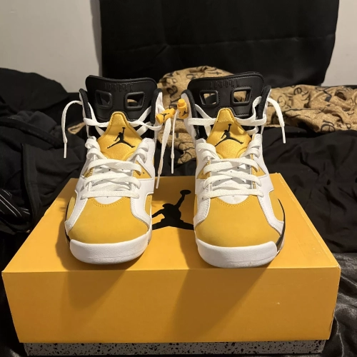 Q4 Air jordan6 “Yellow Ochre” review 