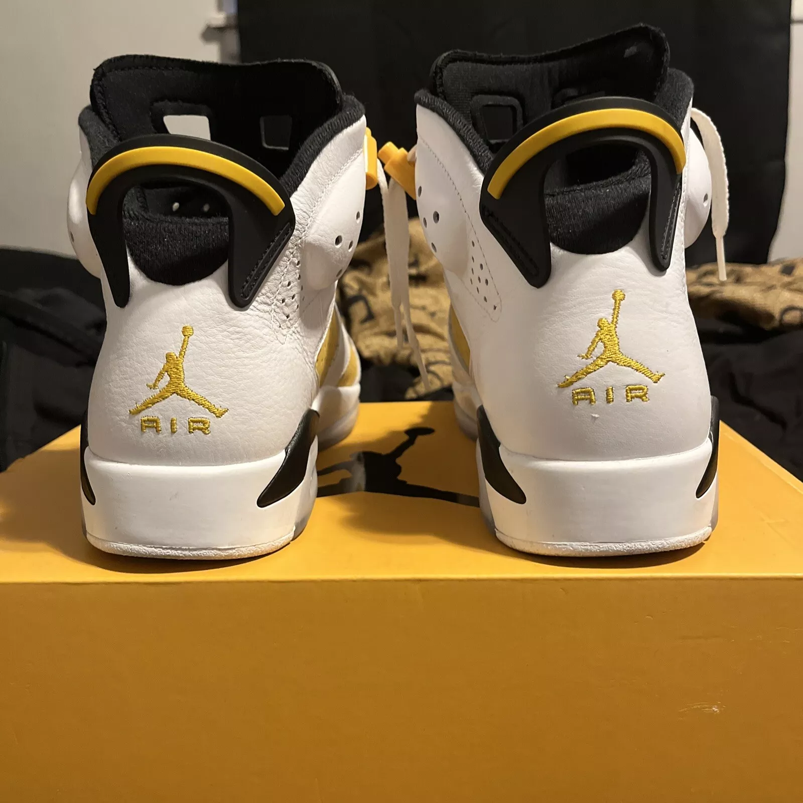Q4 Air jordan6 “Yellow Ochre” review 2