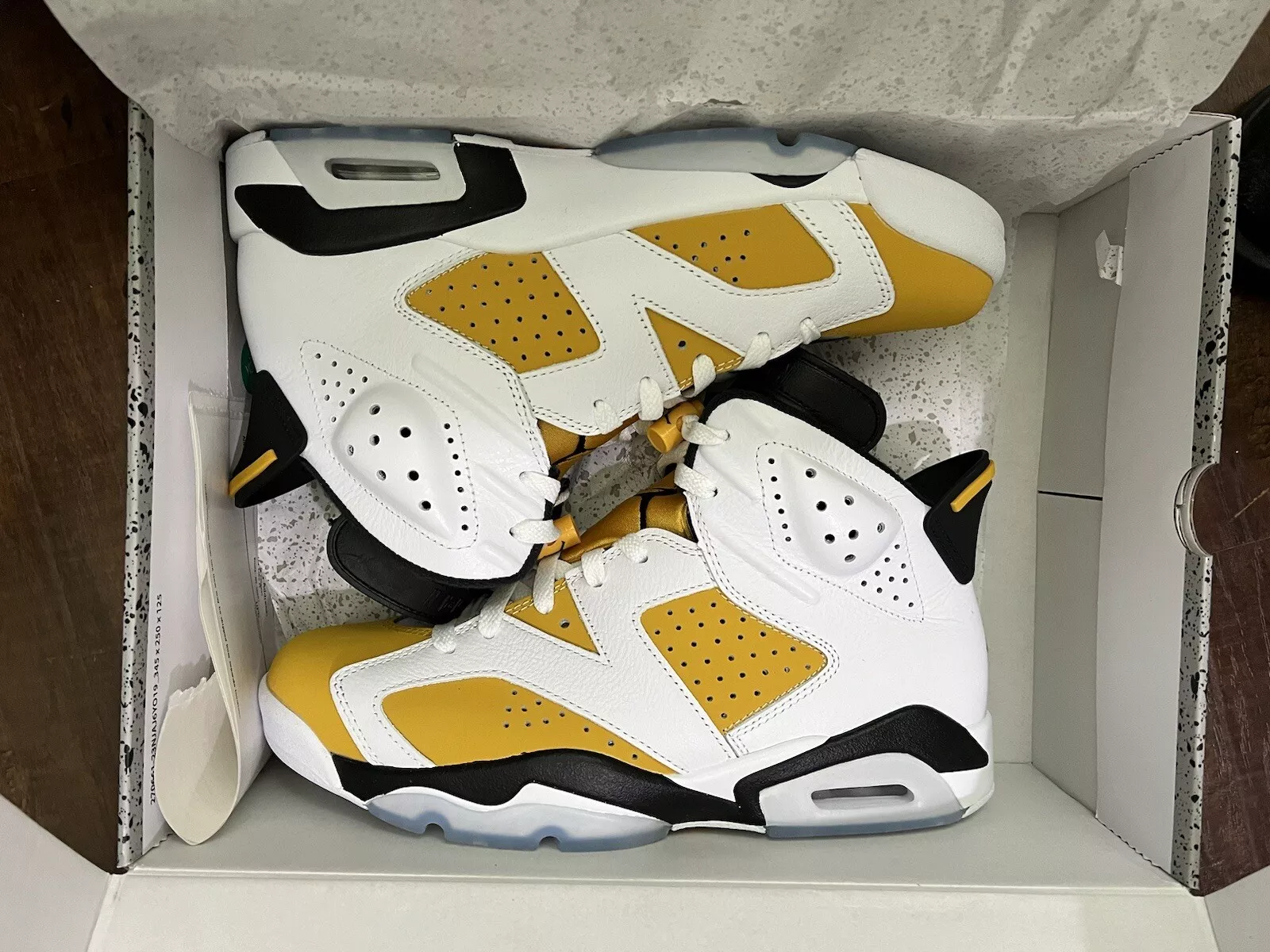 Q4 Air jordan6 “Yellow Ochre” review 1