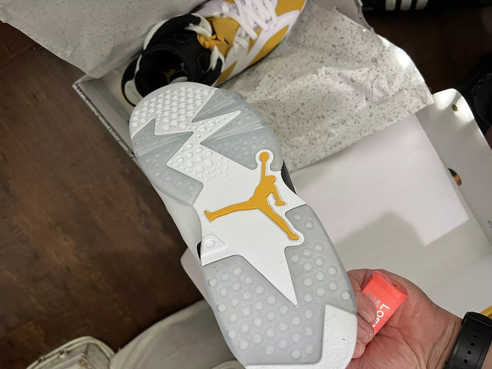 Q4 Air jordan6 “Yellow Ochre” review 2