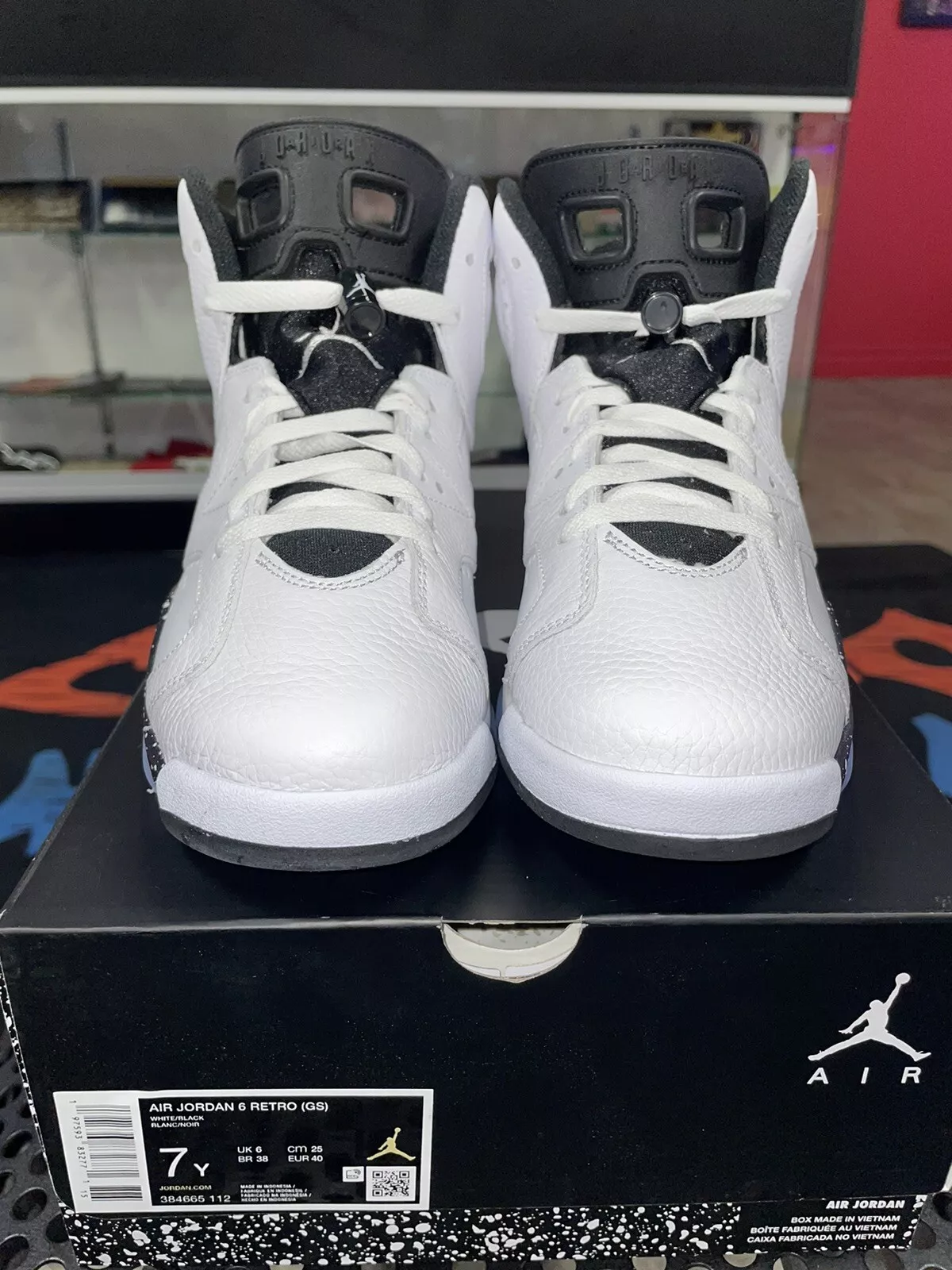 Q4 Air jordan6 “ReverseOreo” review 0