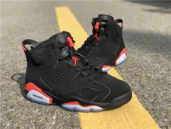 Q4 Air Jordan 6 Black Infrared review Rican Lady 02