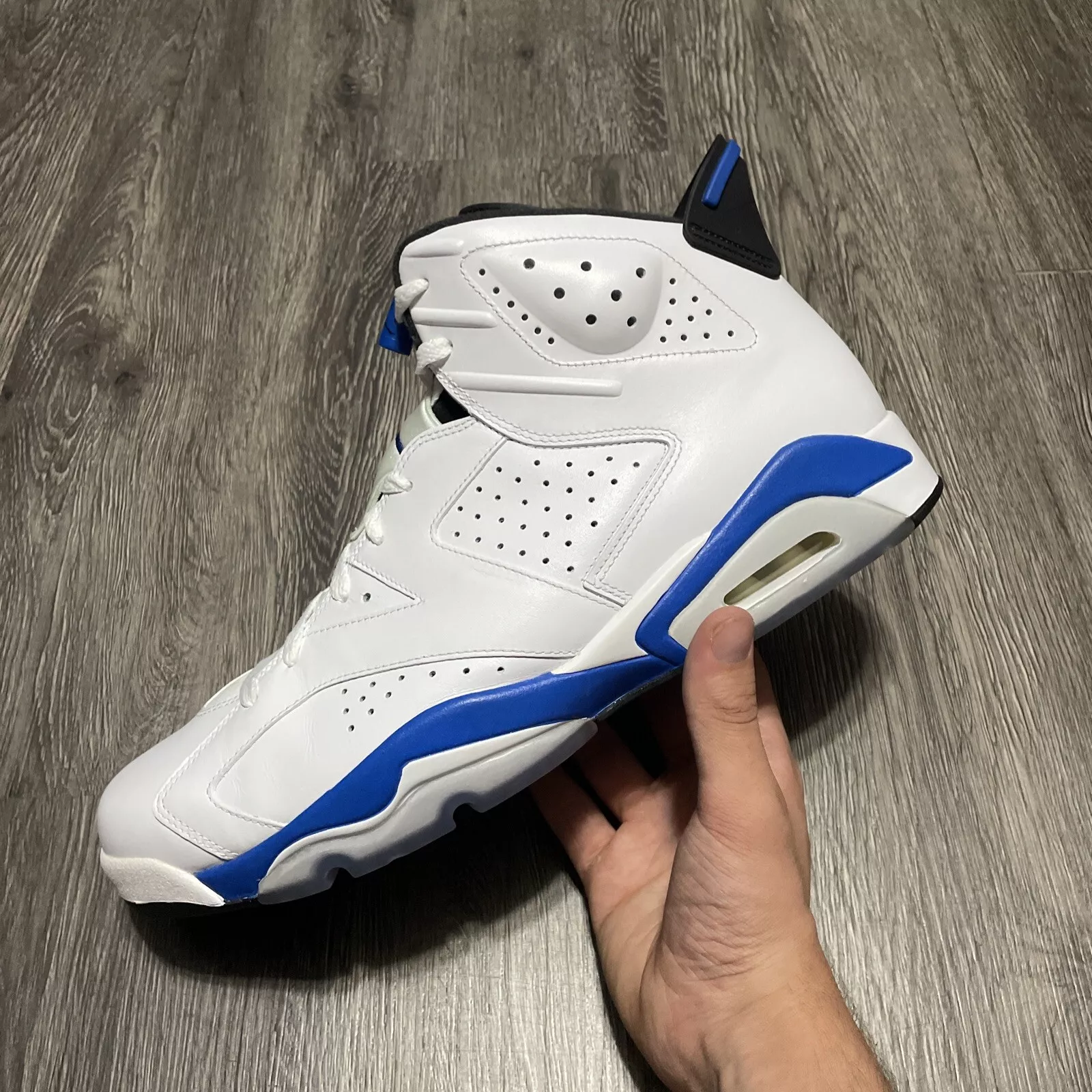 Q4 Air Jordan 6 Sports Blue review 2